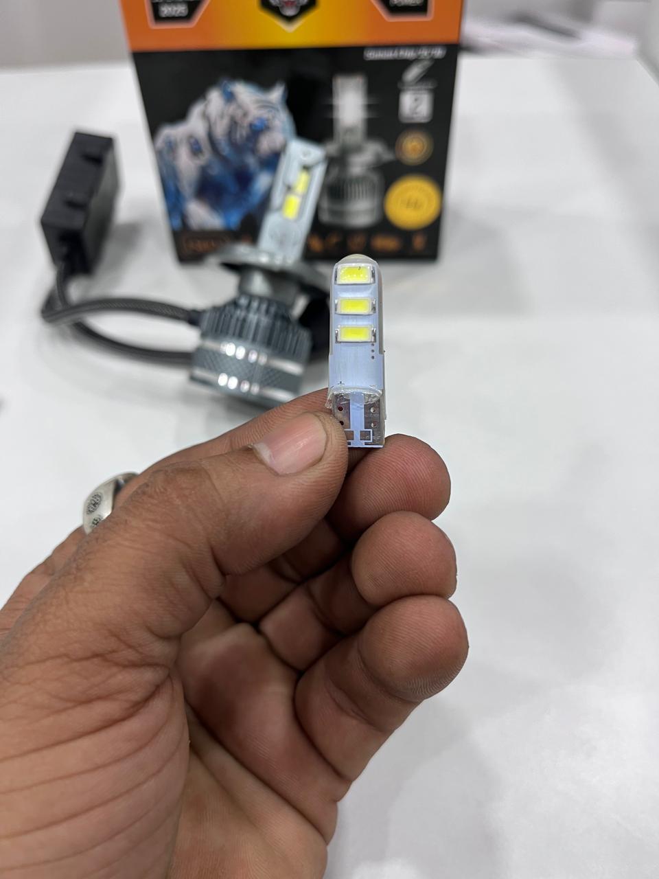 JAS 125w 12500LM led headlight free parking bulb