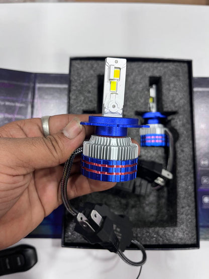 Karry 300w dual colour with remote led headlight (pack of 2)