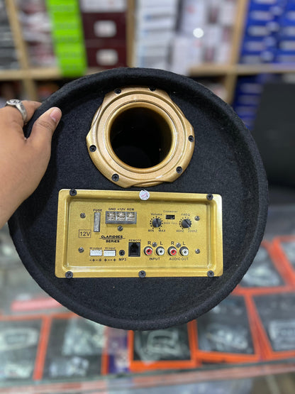 Worldtech 10inch bass tube with amplifier 4000w