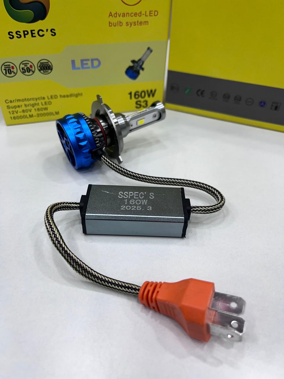 SSPEC 160w led headlight (1 piece)