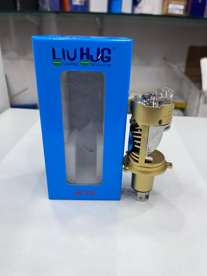 HJG 85w dual color led projector headlight