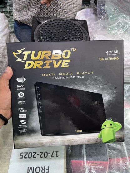 Turbo drive magnum series Android player (2 year guarantee)