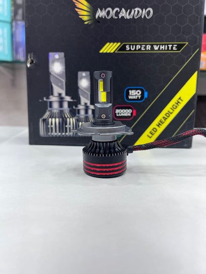 Mocaudio 150w led headlight 2 year guarantee (1 piece)