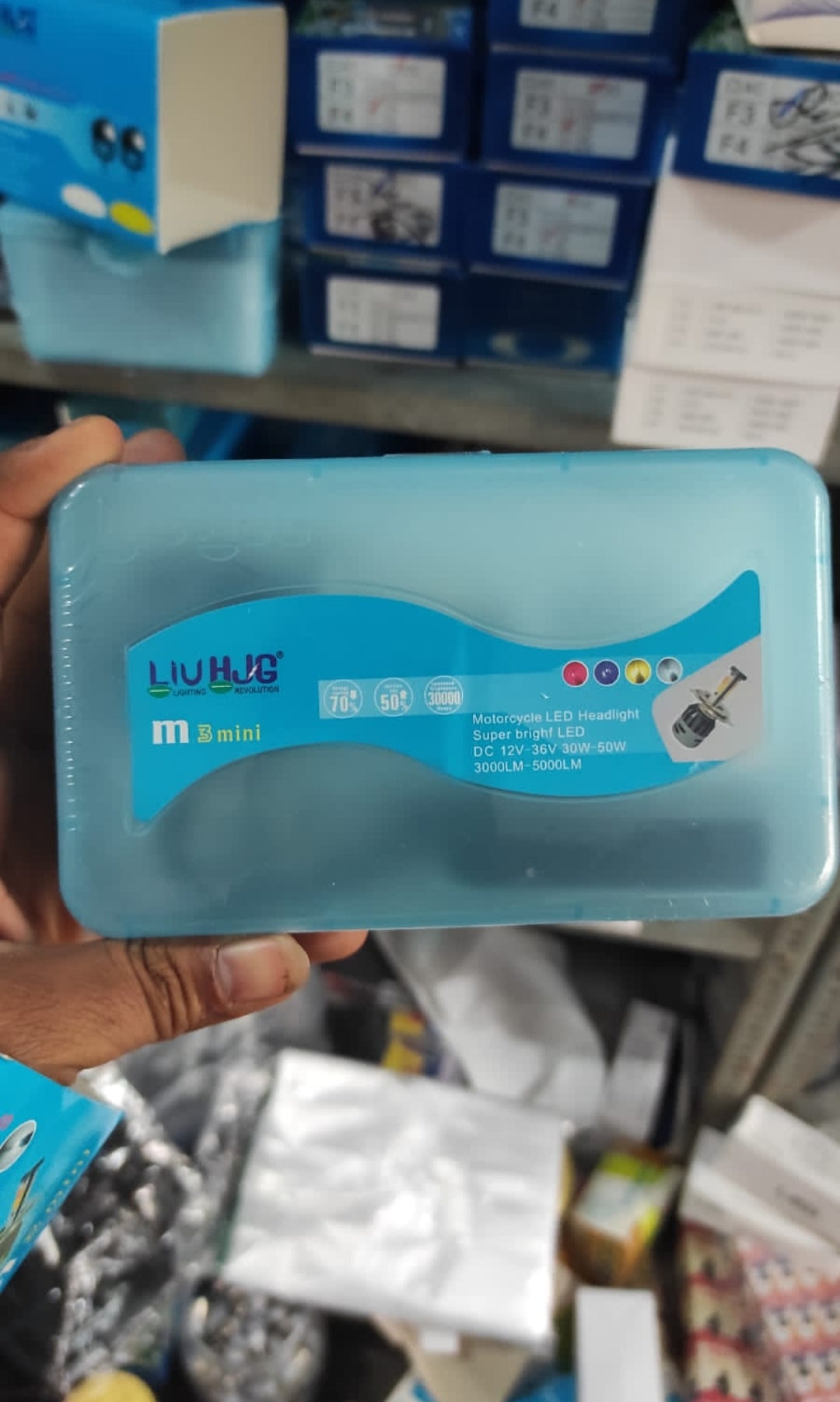 HJG M3 80w 4colour led headlight (1 piece)