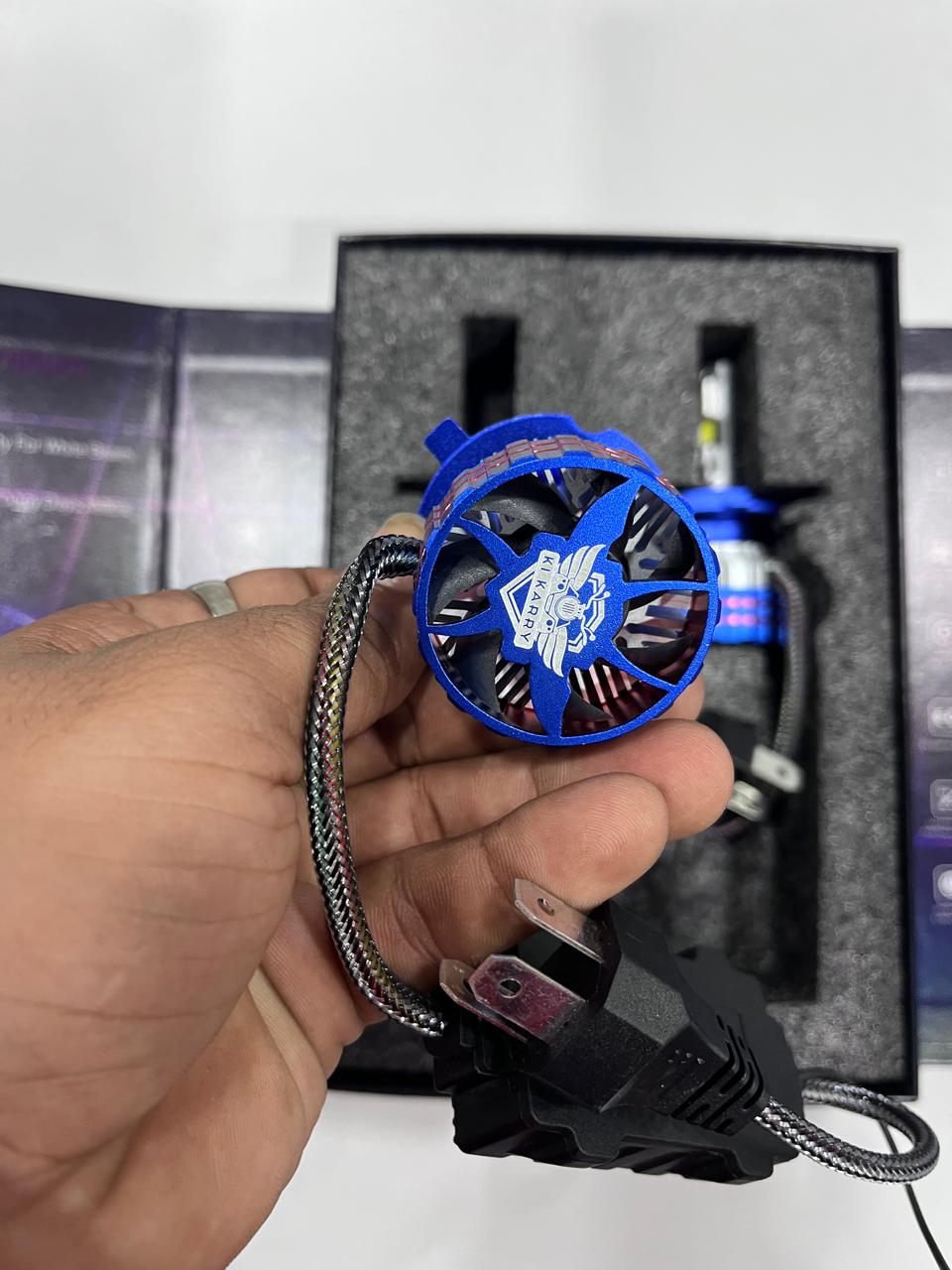 Karry 300w dual colour with remote led headlight (pack of 2)