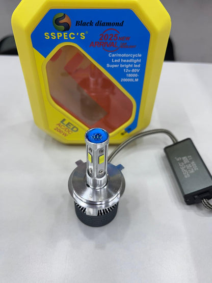 SSPEC 200w Ac-Dc led headlight (1 piece)