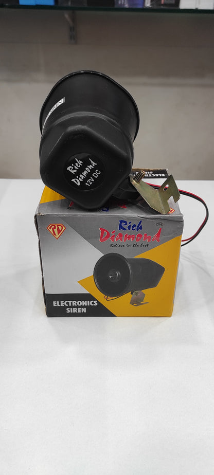 Rich diamond 50w police siren for bike and car
