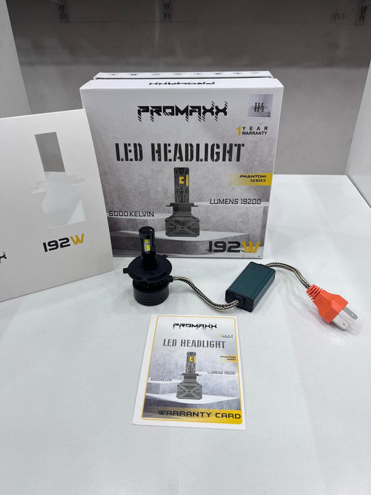 Promaxx 192w led headlight 1 year  guarantee (1 piece)