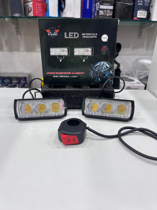 Ki karry 5 in 1 fog light 60w with free switch (set of 2)