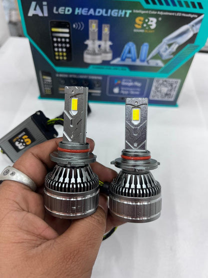 Sound & blast Ai 300w led headlight (pack of 2)