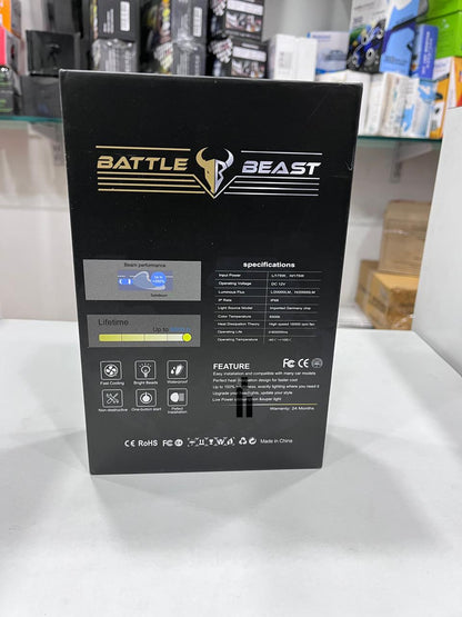 Battlebeast 250w led headlight (pack of 2) 2 year guarantee