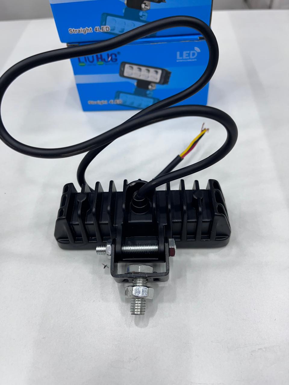 Hjg 40w set straight 4 led fog lights (2 piece)