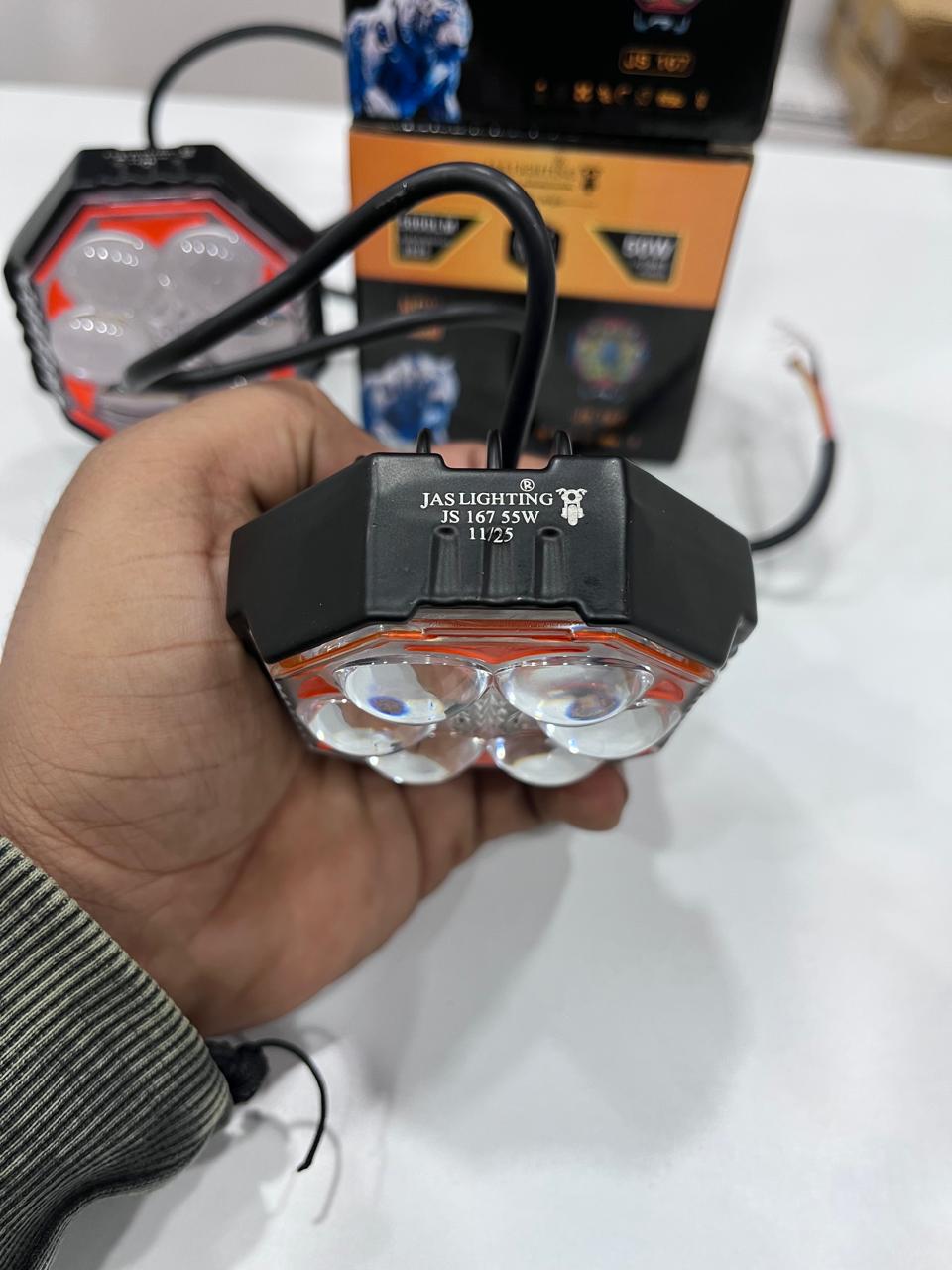 JAS 100w set fog lights (pack of 2)