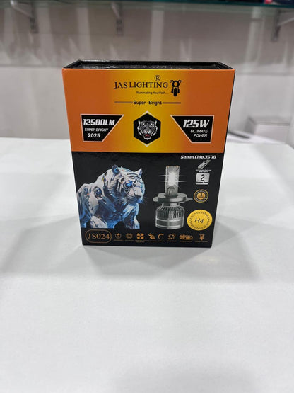 JAS 125w 12500LM led headlight free parking bulb