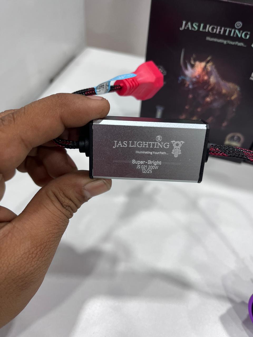 JAS 200w led headlight 1 year guarantee