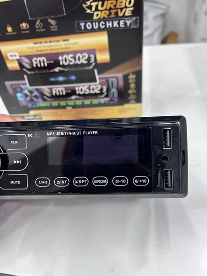 Turbo drive touch key DSP car audio player