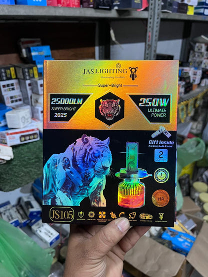 JAS 250w led headlight set of 2