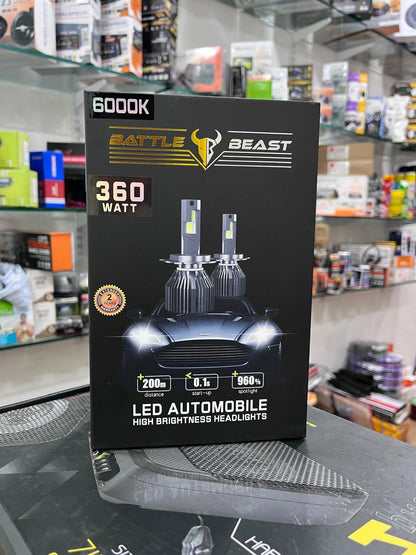 Battle beast 360w led headlight pack of 2