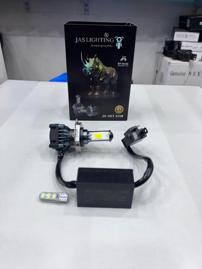 JAS 60w led headlight 1 year guarantee