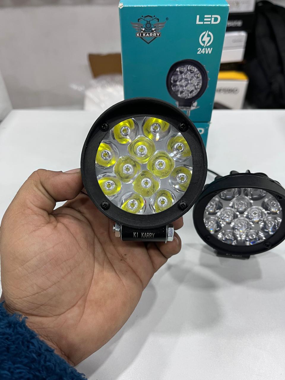 Karry 12 led fog lights 24w/pc (2 piece)