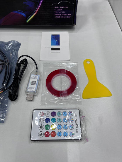 Car dashboard ambient light universal