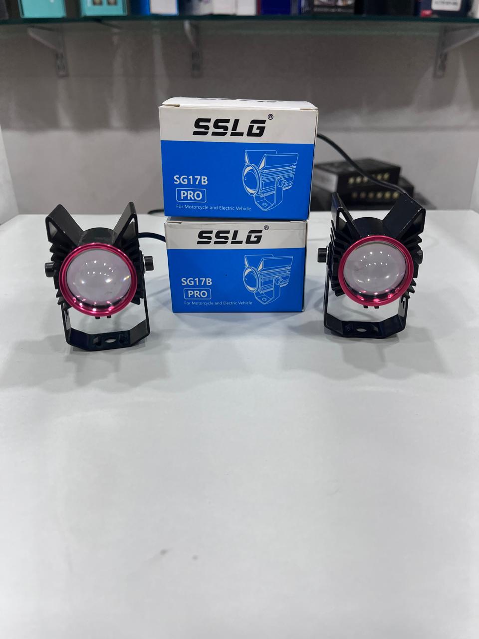 Sslg sg17 fog light with red blue lazer (2 pc)