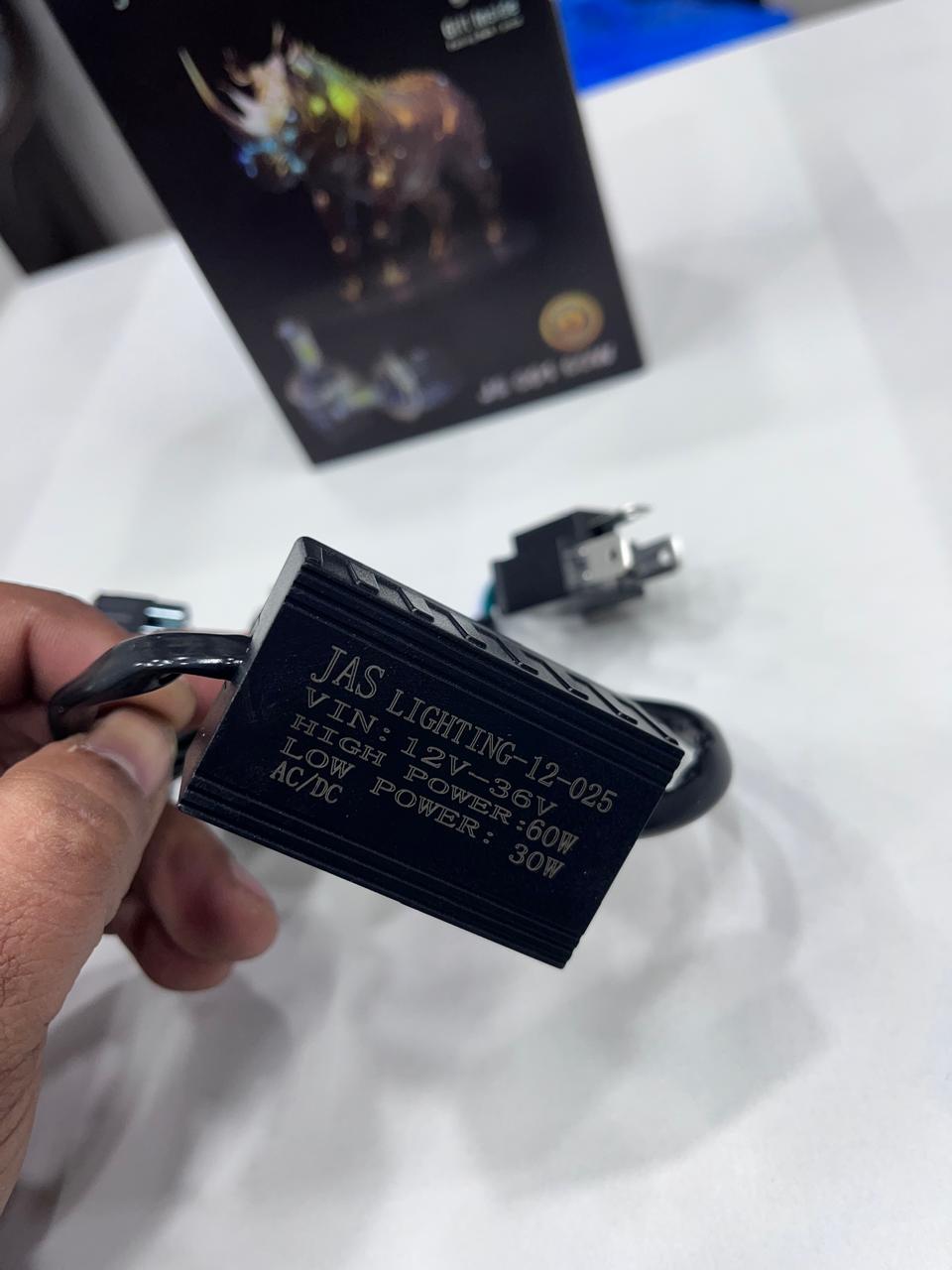 JAS 60w led headlight 1 year guarantee