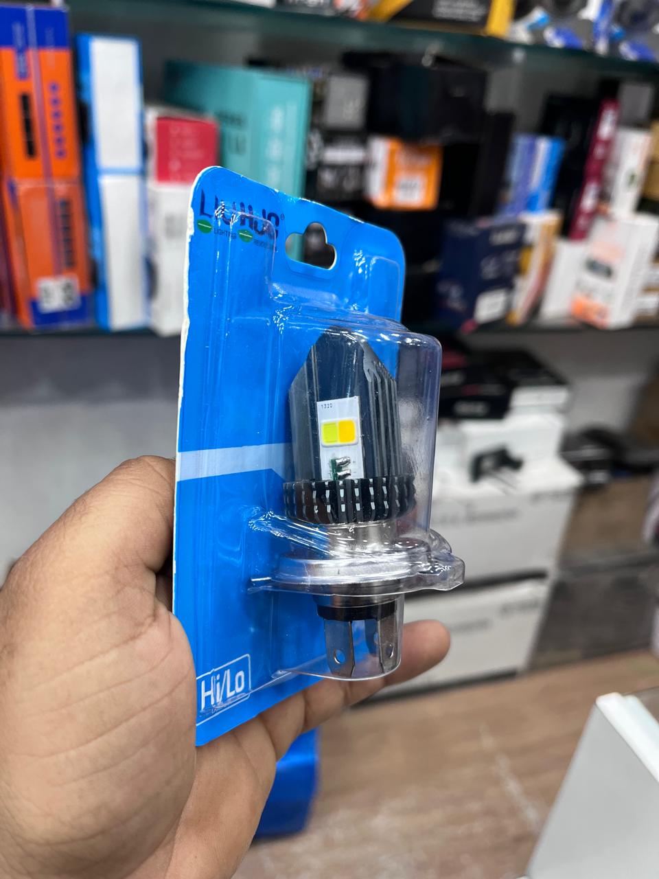 HJG triangle dual color led headlight (1 piece)