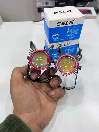 Sslg sg17 fog light with red blue lazer (2 pc)