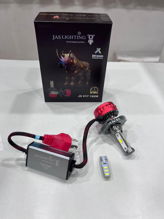 JAS 160w led headlight with 1 year guarantee (1 piece)
