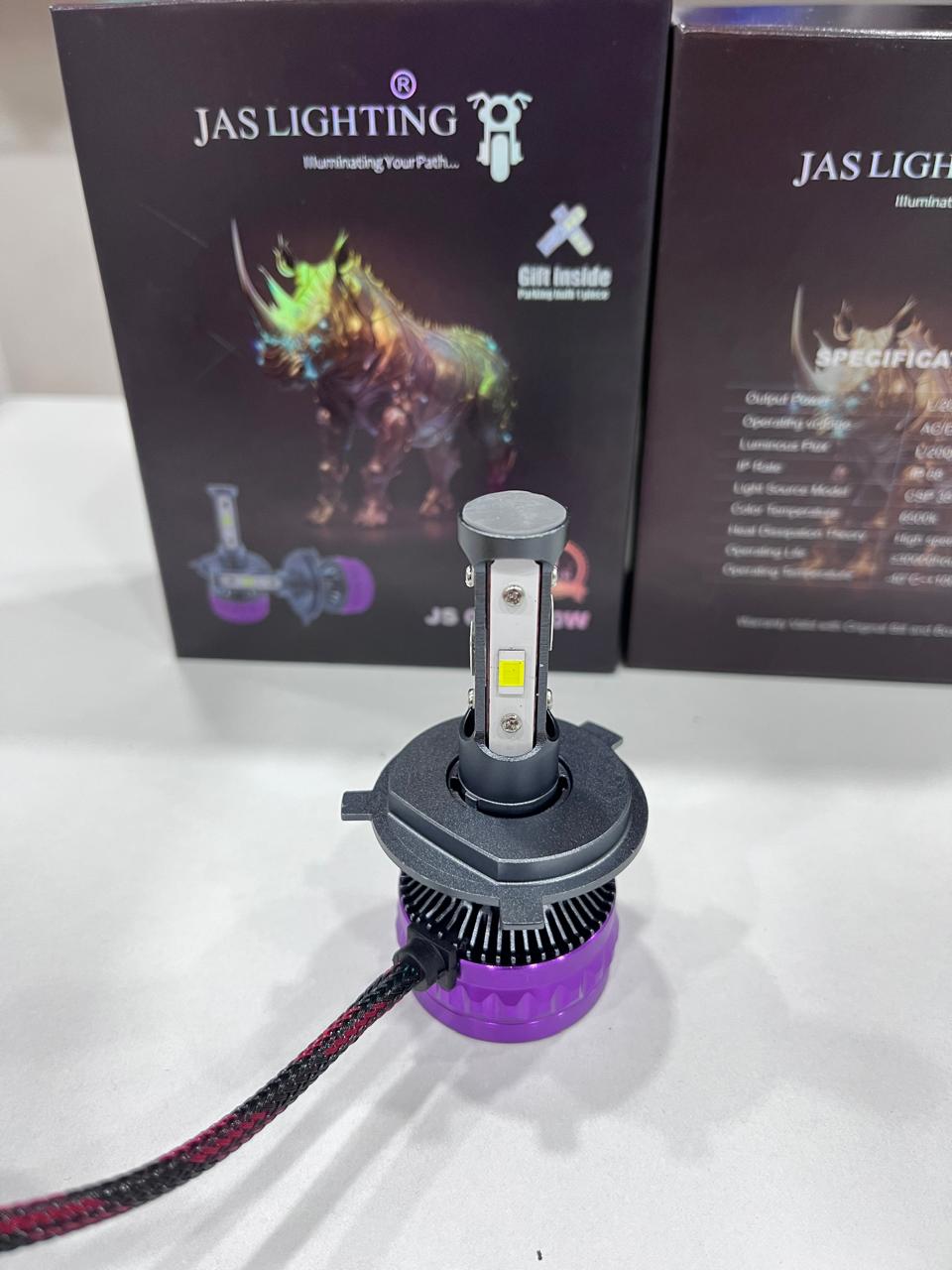 JAS 200w led headlight 1 year guarantee